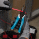 Klein Tools Klein-Kurve Wire Stripper/Cutter, 8-20 AWG, Blue/White, K11095