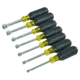Klein Tools Magnetic Nut Driver Set, 3In Shaft, 7Piece, Black/Yellow, 631M