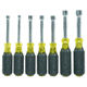 Klein Tools Magnetic Nut Driver Set, 3In Shaft, 7Piece, Black/Yellow, 631M