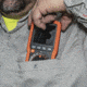 Klein Tools TRMS Auto-Ranging Slim Digital Multimeter, 600V, Temp, Orange/Black, MM450