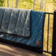 Klymit Homestead Cabin Comforter Blanket, Blue, Regular, 13HCBL01C