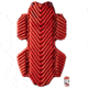 Klymit Insulated Hammock V Sleeping Pad, Red/Char Black, Large, 06IHRD01D