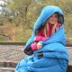 Klymit KSB 35 Degree Down Sleeping Bag, Blue, Regular 13KSBL35C
