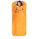 Klymit Nest Cold Weather Sleeping Bag Liner, Orange, Large, 13NCOR01C