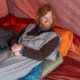 Klymit Nest Sleeping Bag Liner, Grey, Large, 13NEGY01C