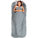 Klymit Nest Warm Weather Sleeping Bag Liner, Grey, Large, 13NWGR01C