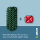 Klymit Static V Sleeping Pad, Forest Green, Short, 06SJGR02A