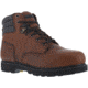 Knapp Mens Backhoe 6in Steel Toe Work Boots - Mens, Wide, Brown, 14, 690774320789
