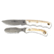 Knives of Alaska Alpha Wolf D2, Muskrat Combo Stag Handle Knives, Natural, 00363FG