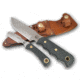 Knives of Alaska Bush Camp Muskrat Combo Suregrip Handle Knives, Black 00307FG