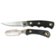 Knives of Alaska Jeager D2 Muskrat Combo Knives, Suregrip Handle, Black, 00257FG