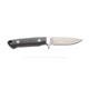 Knives of Alaska Legacy Fixed Blade Knife, 3.25in, CPM-S30V Stainless Steel, Drop Point Blade, G10, Black Handle, 00962FG