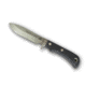 Knives of Alaska Magnum Alaskan Knife, Suregrip Handles, Black 00157FG