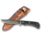 Knives of Alaska Magnum Wolverine D2 Knife, Suregrip Handle, Black 00158FG