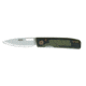 Knives of Alaska Onyx Liner Lock S30V Folding Knife, G10 Handle, Layered Olive Drab/Black 00795FG
