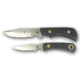 Knives of Alaska Trekker Pronghorn Cub Combo D2 Knives, Suregrip Handle, Black 00197FG