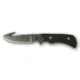 Knives of Alaska Trekker Series Whitetail Hunter D2 Knife, Suregrip Handle, Black 00162FG