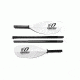 Kokopelli Packraft 4-Piece Breakdown Paddle, White, KO-PADDLE