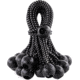 Kotap Black Ball Bungee, 6in, Black, 25Pk, BB-6B