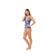 Krimson Klover Chelsea One Pieces - Womens, Floral S. Blue, Large, S23140-658-L
