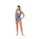 Krimson Klover Chelsea One Pieces - Womens, Floral S. Blue, Large, S23140-658-L