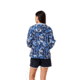 Krimson Klover Lena Jackets - Womens, Floral S. Blue, Extra Large, S23133-658-XL