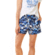 Krimson Klover Rory 5in Inseam Shorts - Womens, Floral S. Blue, Large, S23101-658-L