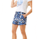 Krimson Klover Rory 5in Inseam Shorts - Womens, Floral S. Blue, Large, S23101-658-L
