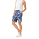 Krimson Klover Sienna 11in Inseam Shorts - Womens, Floral S. Blue, Extra Small, S23103-658-XS