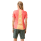 Krimson Klover Vida Jersey T-Shirts - Womens, Sunburst Coral, Extra Large, S23108-692-XL