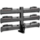 Kuat Piston Pro X Add On LED Dual Ratchet Platform Rack with Kashima - 1 Bike, Galaxy Gray, PXA1G