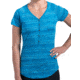 Bella SS - Womens-Swiss Blue Stripe-X-Large