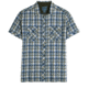 Kuhl Konquer Short Sleeve Shirt - Men's-Lake Blue-Small