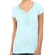 Kuhl Vega Henley Short Sleeve Shirt - Womens-Morning Glory-X-Small
