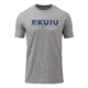 Kuiu KUIU Patriotic Block Logo T-Shirt in Heather Grey Size 3XL, Heather Grey, 3XL, Cotton, Adult, Male, 8103376617630