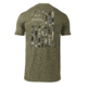 Kuiu KUIU Vertical Vias Flag T-Shirt in Military Green Size 3XL, Military Green, 3XL, Cotton, Adult, Male, 7625190899870