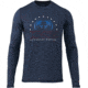 Kuiu Ram Star AP Tech Long Sleeves T-Shirt - Mens, Steel Blue, 3XL, 98128-SB-3XL