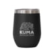 Kuma Outdoor Gear 12 oz Wine Tumbler, Black, 206-KM-WT-BB