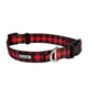Kuma Outdoor Gear Lazy Bear Dog Collar, Medium, 14-20in- Red/Black, Medium, 703-KM-LBCL-RB-M