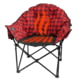 Kuma Outdoor Gear Lazy Bear HEATED Chairw/ Power Bank &amp; Bluetooth, Red/Black, 892-KM-LBBTHCH-RB