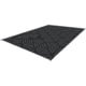 Kuma Outdoor Gear Striped Peaks Outdoor Mat, 9ft x 9ft, Black/Grey, 883-KM-SP-GB-9