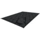 Kuma Outdoor Gear Striped Peaks Outdoor Mat, 12ft x 9ft, Black/Grey, 884-KM-SP-GB-12