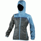 Breeze Jacket - Womens -Mid Grey/Malibu Blue-Large