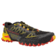 La Sportiva Bushido III GTX Road Running Shoes - Mens, Black/Yellow, 42.5, 56X-999100-42.5
