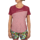 La Sportiva Catch T-Shirt - Womens, Blush/Red Plum, Large, K85-405502-L