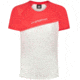 La Sportiva Catch T-Shirt - Womens, White Hibiscus, Extra Small, K85-000402-XS