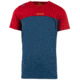 La Sportiva Crunch T-Shirt - Men's, Opal/Chili, Medium, N17-618309-M