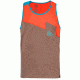 La Sportiva Dude Tank - Men's, Falcon Brown/Tangerine, Large H42-804202-L