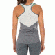 La Sportiva Earn Tank - Women's, Slate/Jade Green, Large I85-903704-L