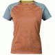 Flight T-Shirt - Womens-Ice Blue/Coral-Small